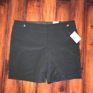 Maurice’s black shorts